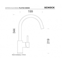 Bateria Schock PLUTOS 589000 Onyx